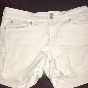 White Shorts